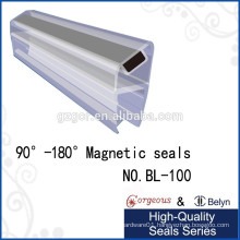 glass door weather sealing strip/plastic seal